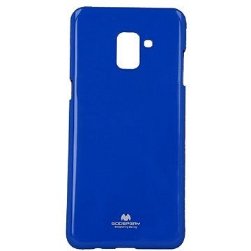 Mercury Samsung A8 Plus 2018 silikon modrý 28260