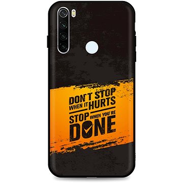 TopQ Xiaomi Redmi Note 8T silikon Don´t Stop 54168