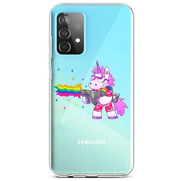 TopQ Samsung A52 silikon Rainbow Gun 57407