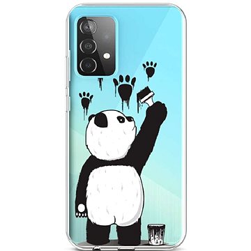 TopQ Samsung A52 silikon Rebel Panda 57346