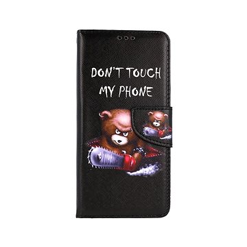 TopQ Xiaomi Poco X3 knížkové Don´t Touch méďa 58281