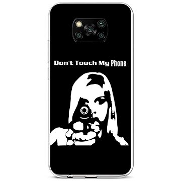 TopQ Xiaomi Poco X3 silikon Don't Touch Gun 60823