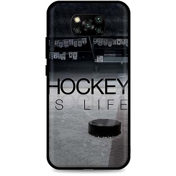 TopQ Xiaomi Poco X3 silikon Hockey Is Life 60929