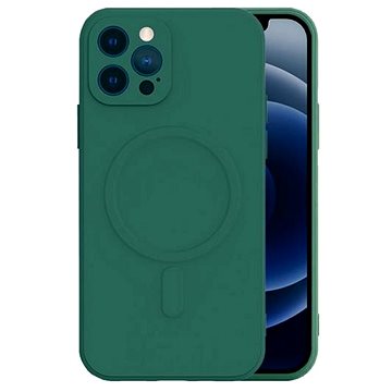 TopQ iPhone 13 Pro Max s MagSafe tmavě zelený 66879