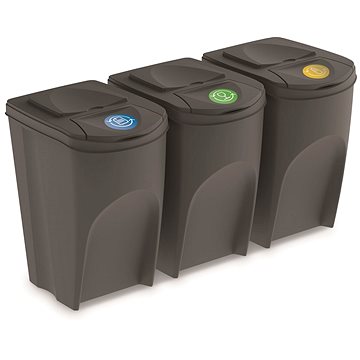 E-shop Prosperplast Abfallbehälter 3 x 35 Liter PH SE