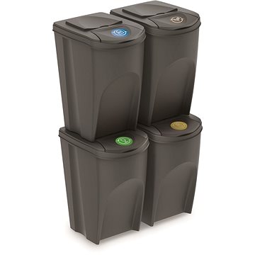 E-shop Prosperplast Abfallbehälter 4 x 35 Liter PH SE