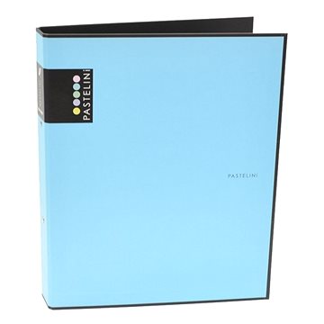 E-shop PASTELINI Vierring-Ordner, A4, 4 cm, blau