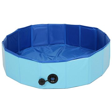 Splash bazén pre psov modrý 80 cm