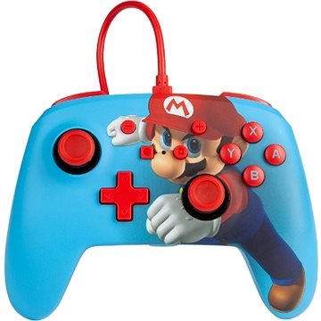 PowerA Enhanced Wired Controller - Mario Punch - Nintendo Switch