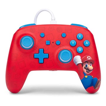 PowerA Enhanced Wired Controller - Woo-hoo! Mario - Nintendo Switch