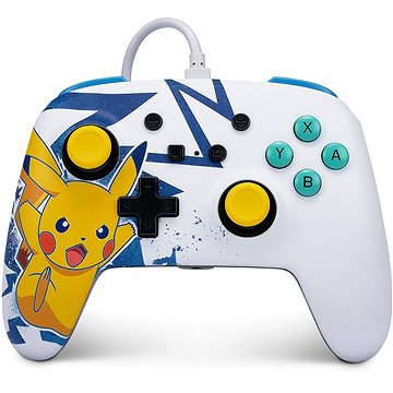 E-shop PowerA Enhanced Wired Controller for Nintendo Switch - Pikachu High Voltage