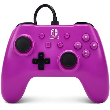 PowerA Wired Controller – Grape Purple - Nintendo Switch