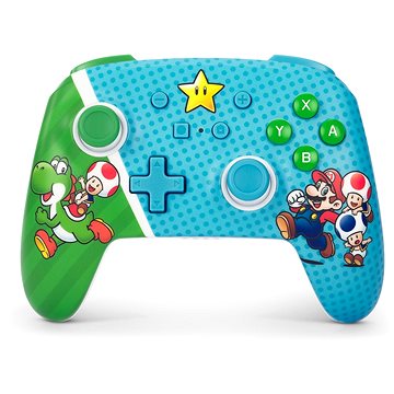 E-shop PowerA Enhanced Wireless Controller - Super Mario Super Star Friends - Nintendo Switch