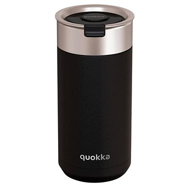 E-shop Quokka Thermobecher mit Sieb Boost 400 ml Carbon schwarz