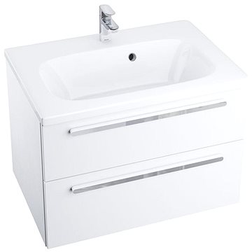 RAVAK Koupelnová skříňka pod umyvadlo SD 600 Chrome II bílá/bílá