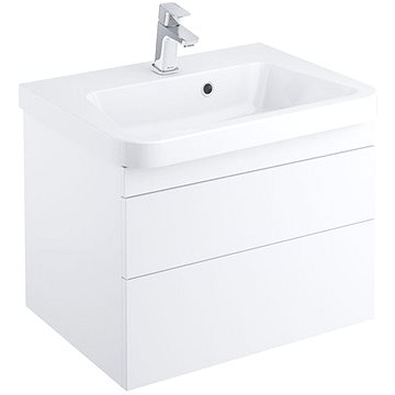 RAVAK Koupelnová skříňka pod umyvadlo SD 650 10° II bílá