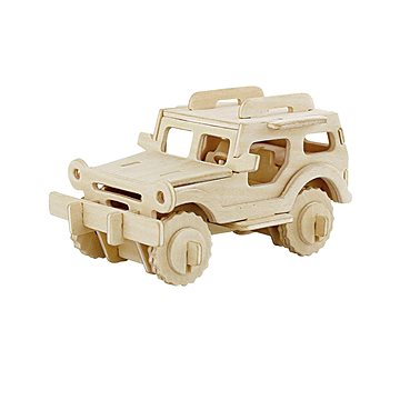 Robotime Dřevěné 3D puzzle - Jeep