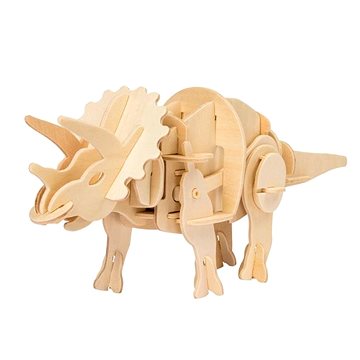 Robotime Dřevěné 3D puzzle - Triceratops