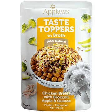 Applaws kapsička Dog Taste Toppers Vývar Kuracie s quinoou 85 g