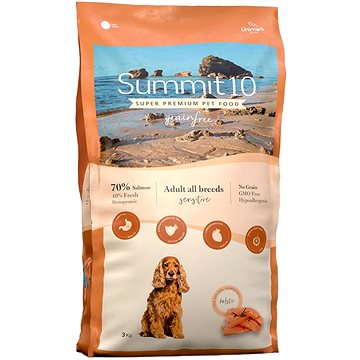 Summit 10 granule Grain Free Adult Dog Losos so zemiakmi 3 kg
