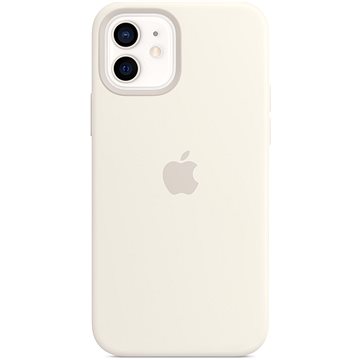 Apple iPhone 12 Mini Silikonový kryt s MagSafe bílý