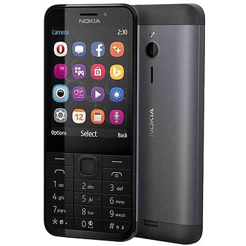 Nokia 230 černá Dual SIM
