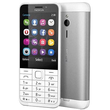 Nokia 230 bílá Dual SIM