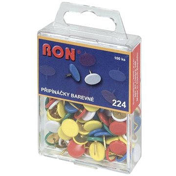 E-shop RON 224 EZ Pins rot - 100 Stück Packung