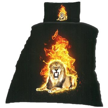 Rosh 3D povlečení The lion and the fire