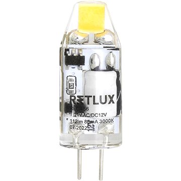 E-shop RETLUX RLL 456 G4 1,2 W LED COB 12V WW