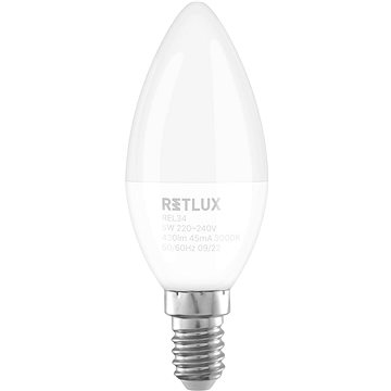 E-shop RETLUX REL 34 LED C37 2x5W E14 WW