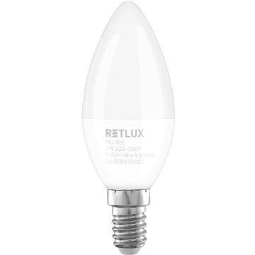 E-shop RETLUX RLL 426 C37 E14 Kerze 6 Watt - warmweiß