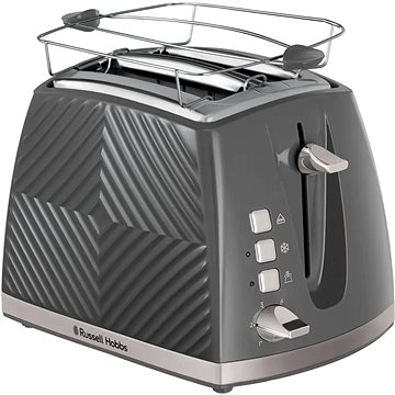 E-shop Russell Hobbs 26392-56 Groove 2S Toaster Grey