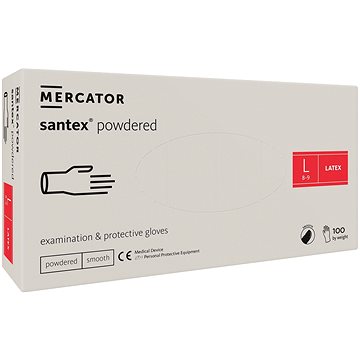 MERCATOR MEDICATOR Santex Powdered tělové, 100 ks