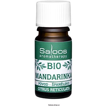 Saloos 100% BIO přírodní esenciální olej Mandarinka 5 ml