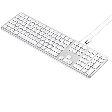 E-shop Satechi Aluminum Wired Keyboard for Mac - Silver - US