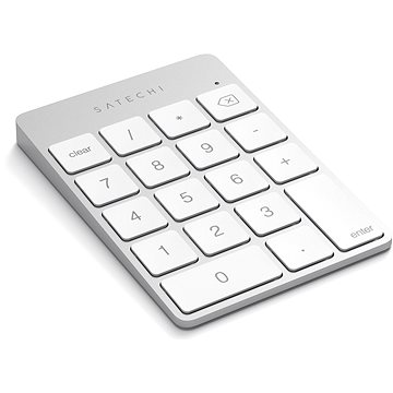 E-shop Satechi Aluminum Slim Wireless Keypad - Silber