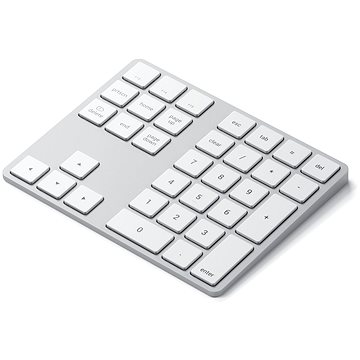 E-shop Satechi Aluminium Bluetooth Extended Keypad - Silber