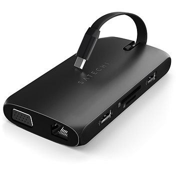 E-shop Satechi USB-C On-the-go Multiport Adapter - Black