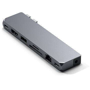 E-shop Satechi Pro Hub Max (1 x USB4, 1 x HDMI 4K 60 Hz, 1 x USB-A3.0, 1 x micro/SD, 1 x Ethernet,1 x USB-C, 1 x Audio) - Spa