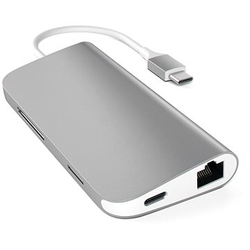 E-shop Satechi Aluminium Typ-C Multi-Port Adapter (HDMI 4K, 3 x USB 3.0, MicroSD, Ethernet) - Space Grey