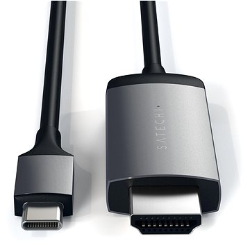 E-shop Satechi Aluminium Type-C to 4K HDMI Cable - Space Grey
