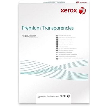 XEROX Plain Transparency for Mono, A4, 100µ, 100 listů