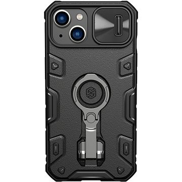 E-shop Nillkin CamShield Armor PRO Magnetische Rückenabdeckung für Apple iPhone 13/14 schwarz
