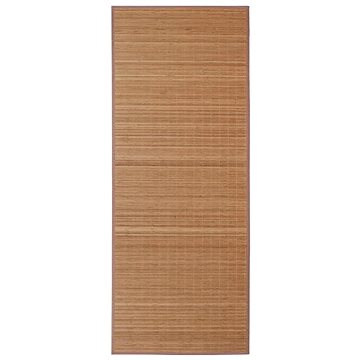 Bambusový koberec 100x160 cm hnědý