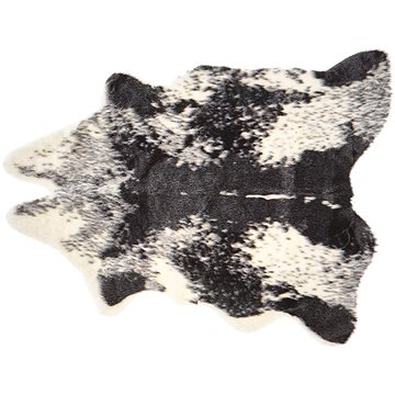 Černý koberec z ekokože 60 x 90 cm NAMBUNG, 250285