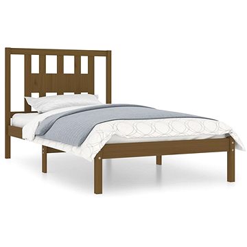 Rám postele medově hnědý masivní borovice 100 × 200 cm, 3104056