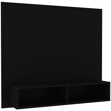 SHUMEE nástěnná černá, 102 × 23,5 × 90 cm