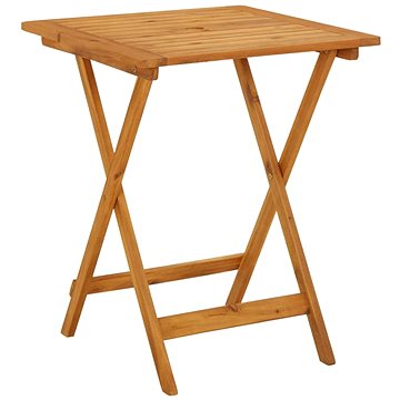 SHUMEE Skládací zahradní stolek 60×60×75 cm masivní akáciové dřevo
