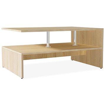 Konferenční stolek dřevotříska 90x59x42 cm dub